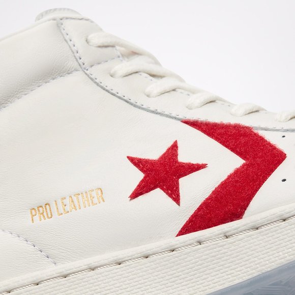 NIB Converse Pro Leather Hi Vintage White - Picture 8 of 9